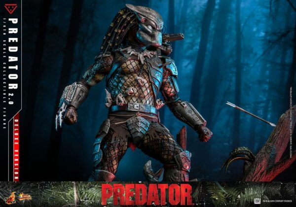 Predator Movie Masterpiece Akció Figura 1/6 Predator (2.0) Deluxe Version 34 cm