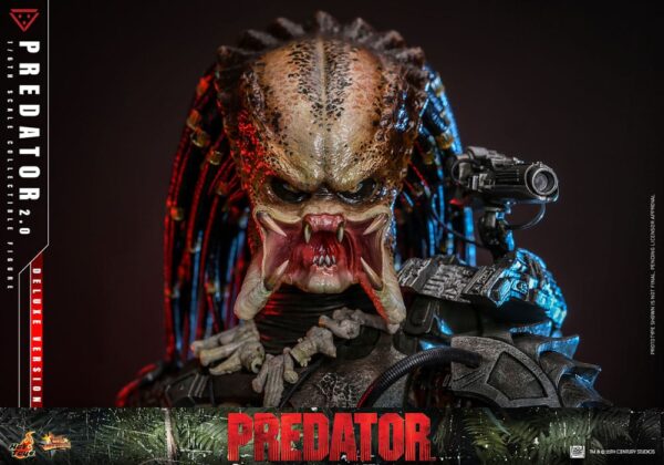 Predator Movie Masterpiece Akció Figura 1/6 Predator (2.0) Deluxe Version 34 cm