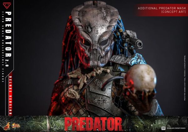 Predator Movie Masterpiece Akció Figura 1/6 Predator (2.0) Deluxe Version 34 cm
