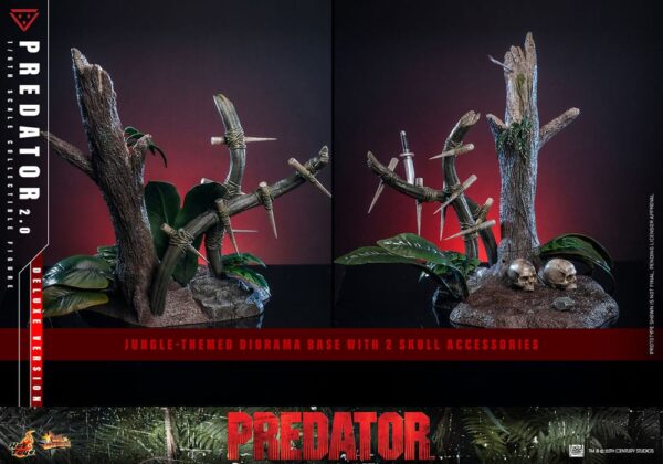 Predator Movie Masterpiece Akció Figura 1/6 Predator (2.0) Deluxe Version 34 cm