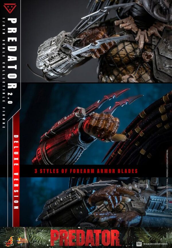 Predator Movie Masterpiece Akció Figura 1/6 Predator (2.0) Deluxe Version 34 cm