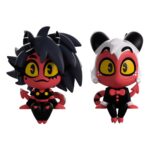 Helluva Boss Vinyl Figuras Millie & Moxxie Monitor Buddiez