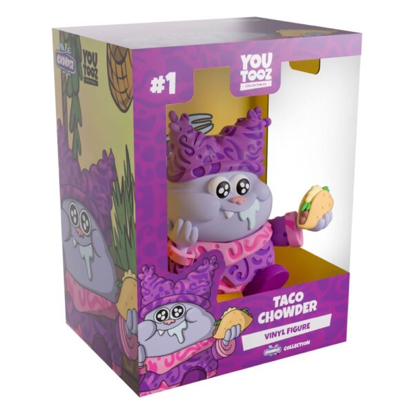 Chowder Vinyl Figura Taco Chowder 10 cm