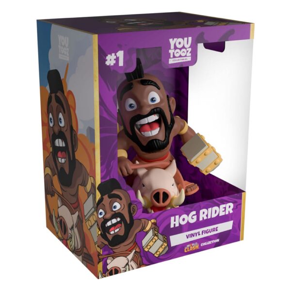 World of Clash Vinyl Figura Hog Rider 11 cm
