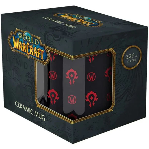 World of Warcraft Horda Bögre (fekete)