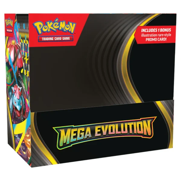 Pokemon Mega Evolution Enhanced Booster Display