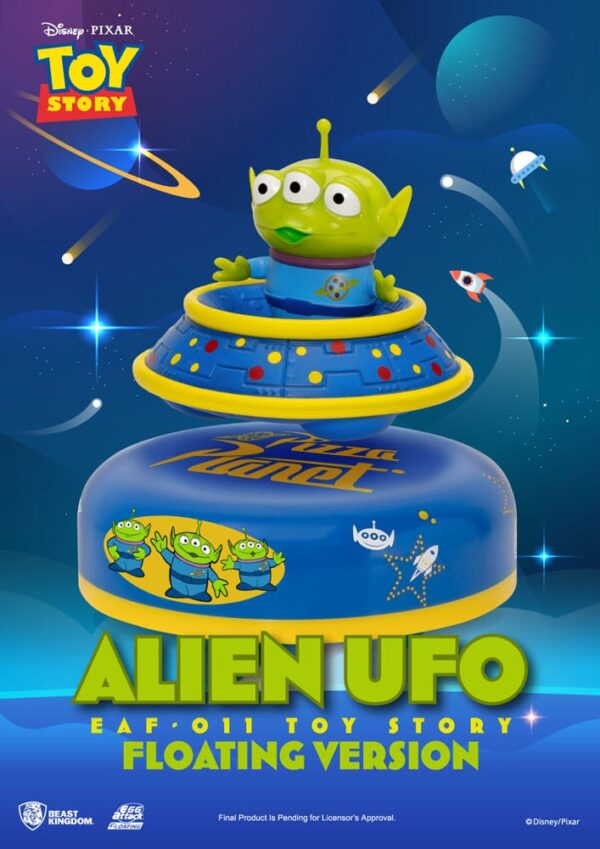 Toy Story Egg Attack Floating Model Alien UFO 6 cm Toy Story Egg Attack Floating Model Alien UFO 6 cm