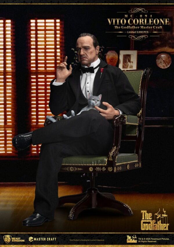 The Godfather Master Craft Szobor Vito Corleone 31 cm