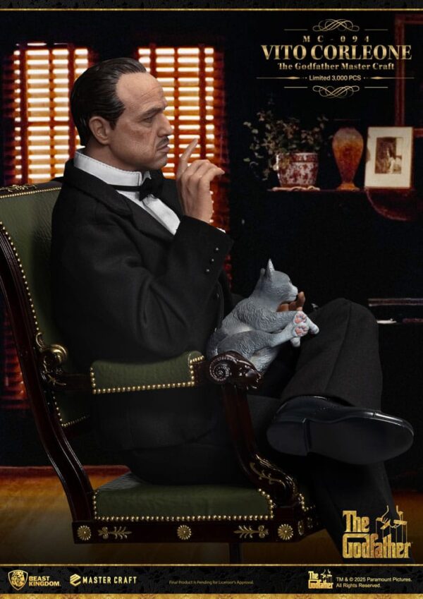 The Godfather Master Craft Szobor Vito Corleone 31 cm