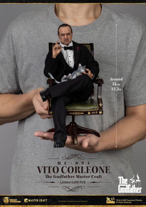 The Godfather Master Craft Szobor Vito Corleone 31 cm