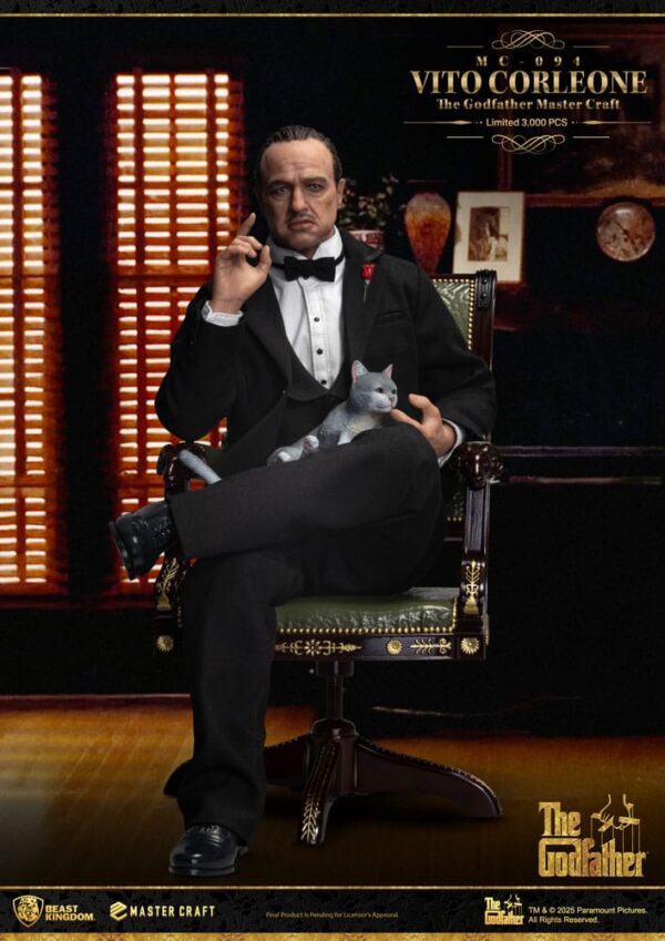 The Godfather Master Craft Szobor Vito Corleone 31 cm