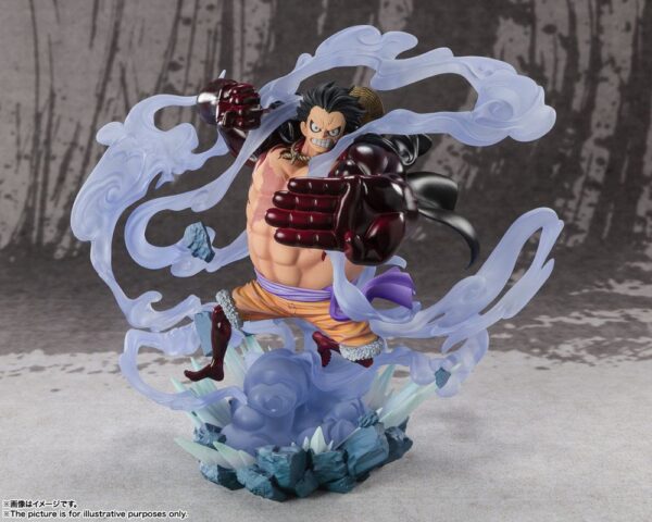 One Piece FiguartsZERO PVC Szobor Extra Battle Monkey D. Luffy Gear 4 Battle of Monsters on Onigashima 21 cm