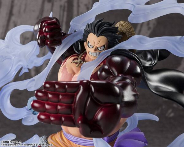 One Piece FiguartsZERO PVC Szobor Extra Battle Monkey D. Luffy Gear 4 Battle of Monsters on Onigashima 21 cm