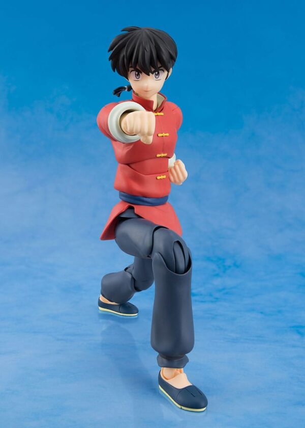 Ranma 1/2 S.H. Figuarts Akció Figura Ranma Saotome 14 cm