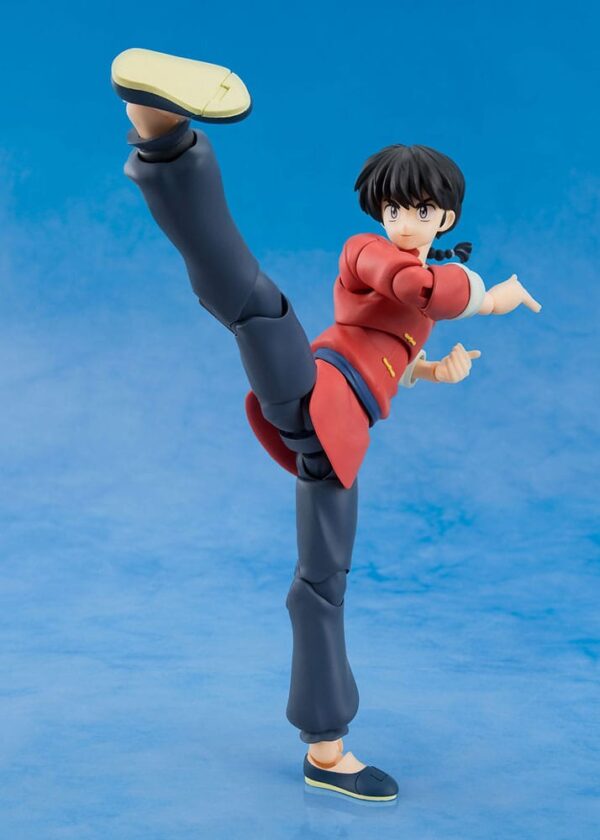 Ranma 1/2 S.H. Figuarts Akció Figura Ranma Saotome 14 cm
