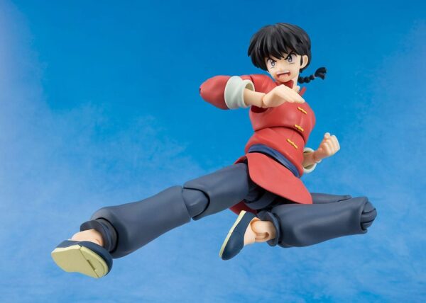 Ranma 1/2 S.H. Figuarts Akció Figura Ranma Saotome 14 cm