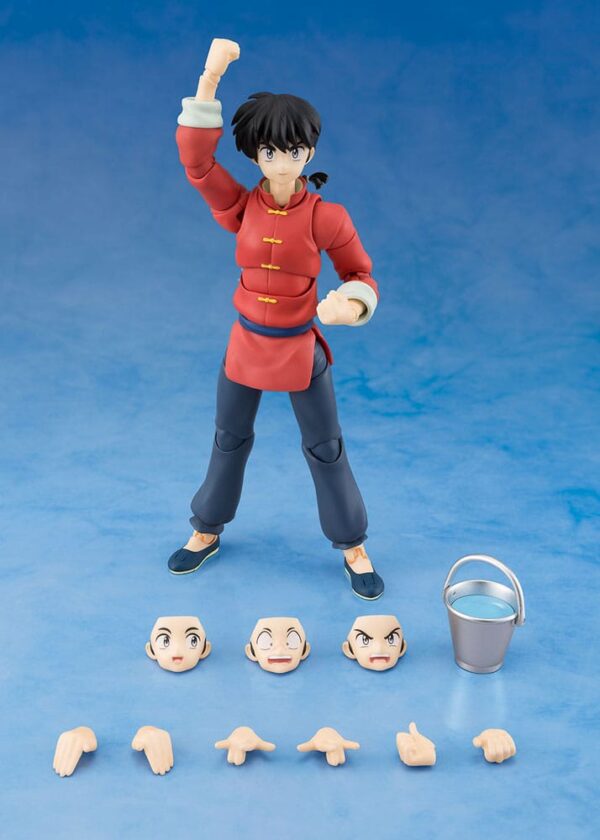 Ranma 1/2 S.H. Figuarts Akció Figura Ranma Saotome 14 cm