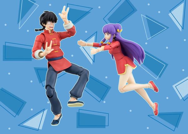 Ranma 1/2 S.H. Figuarts Akció Figura Ranma Saotome 14 cm