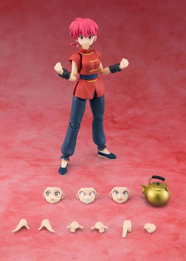 Ranma 1/2 S.H. Figuarts Akció Figura Ranma 12 cm