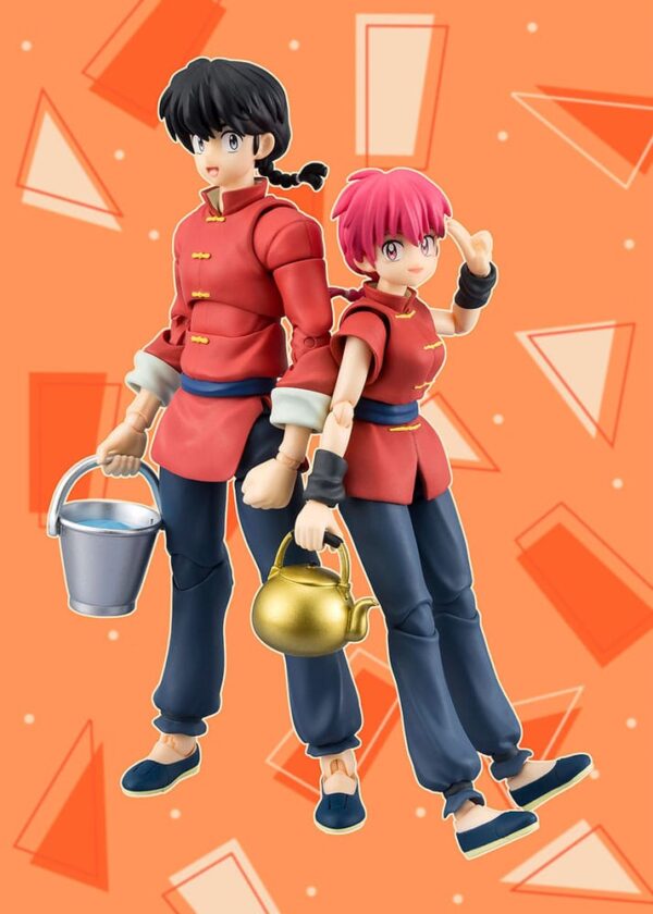 Ranma 1/2 S.H. Figuarts Akció Figura Ranma 12 cm