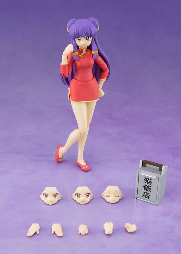 Ranma 1/2 S.H. Figuarts Akció Figura Shampoo 13 cm