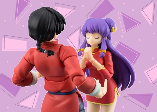Ranma 1/2 S.H. Figuarts Akció Figura Shampoo 13 cm