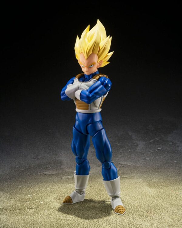 Dragon Ball Z S.H.Figuarts Akció Figura Super Saiyan Vegeta (Dangerous Pride) 14 cm