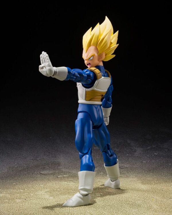 Dragon Ball Z S.H.Figuarts Akció Figura Super Saiyan Vegeta (Dangerous Pride) 14 cm