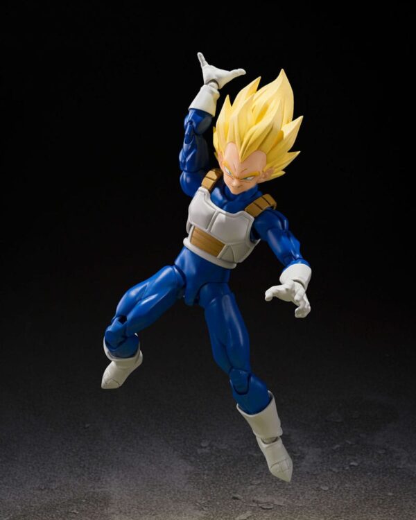 Dragon Ball Z S.H.Figuarts Akció Figura Super Saiyan Vegeta (Dangerous Pride) 14 cm