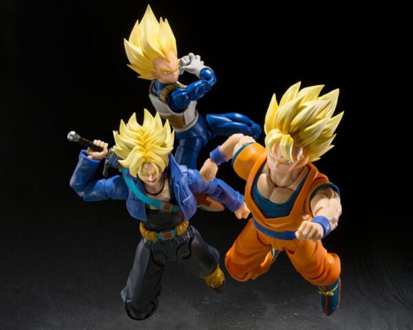 Dragon Ball Z S.H.Figuarts Akció Figura Super Saiyan Vegeta (Dangerous Pride) 14 cm
