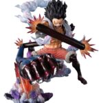 One Piece Figuarts ZERO Extra Battle PVC Szobor Monkey D. Luffy Gear 4 Snake Man King Cobra 21 cm