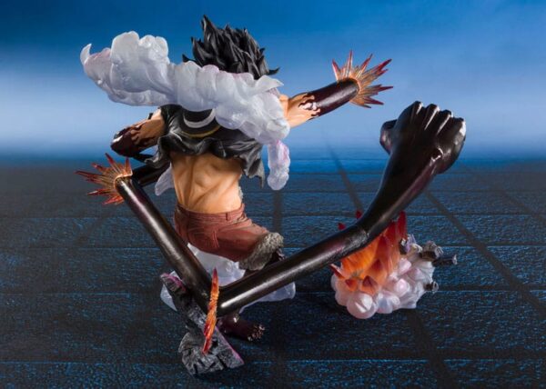One Piece Figuarts ZERO Extra Battle PVC Szobor Monkey D. Luffy Gear 4 Snake Man King Cobra 21 cm