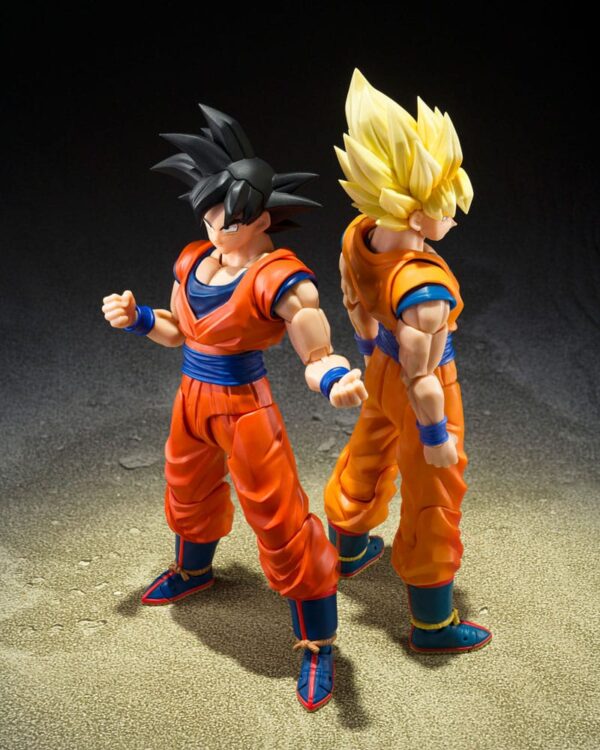 Dragon Ball Z S.H.Figuarts Akció Figura Son Goku (The Kind-Hearted Saiyan) 14 cm