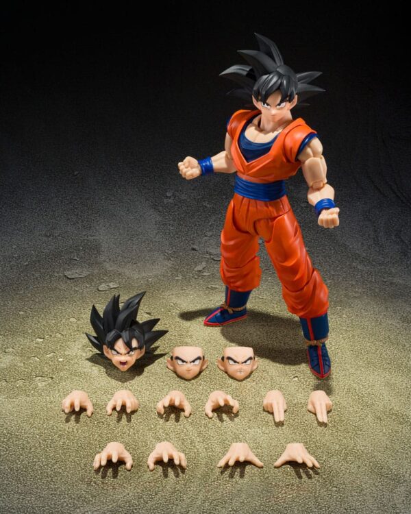 Dragon Ball Z S.H.Figuarts Akció Figura Son Goku (The Kind-Hearted Saiyan) 14 cm