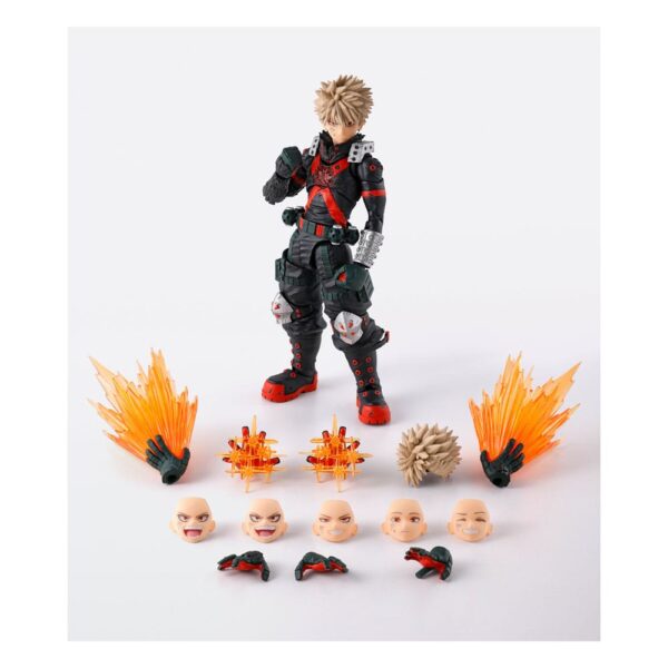 My Hero Academia S.H. Figuarts Akció Figura Katsuki Bakugo (The Beginning) 15 cm