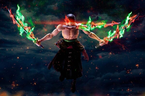 One Piece S.H.Figuarts Akció Figura Roronoa Zoro The King of Hell 15 cm