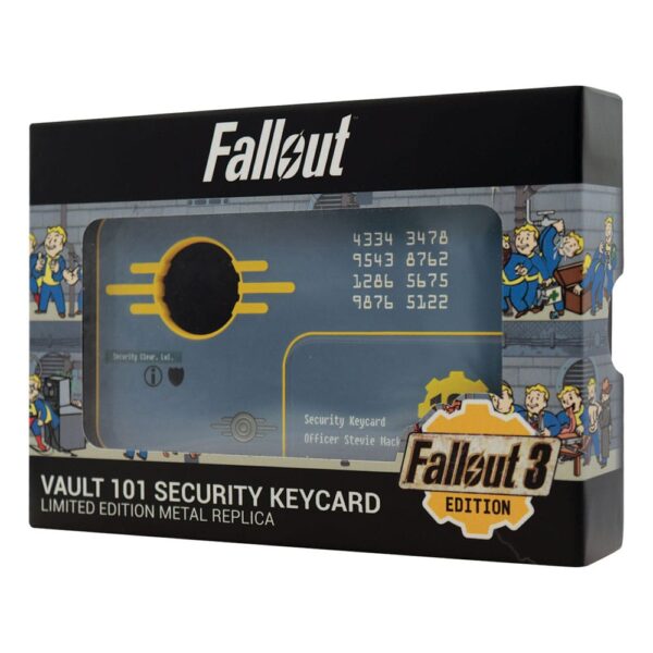 Fallout 3 Replika Vault 101 Security Keycard Limited Edition Fallout 3 Replika Vault 101 Security Keycard Limited Edition