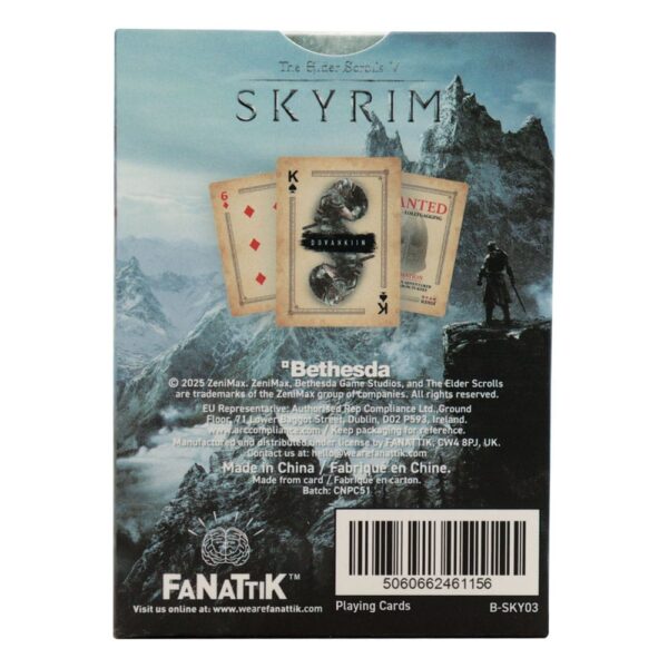 Elder Scrolls Skyrim Playing Cards Display (12) Elder Scrolls Skyrim Playing Cards Display (12)