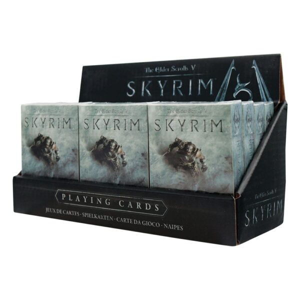 Elder Scrolls Skyrim Playing Cards Display (12) Elder Scrolls Skyrim Playing Cards Display (12)