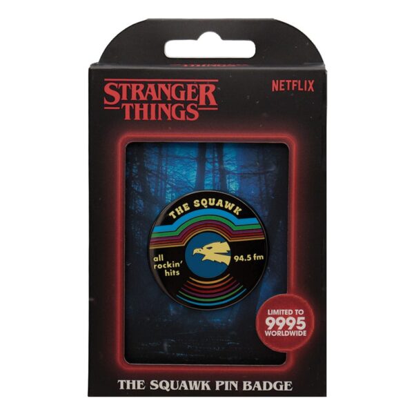 Stranger Things Kitűző The Squawk Limited Edition Stranger Things Kitűző The Squawk Limited Edition