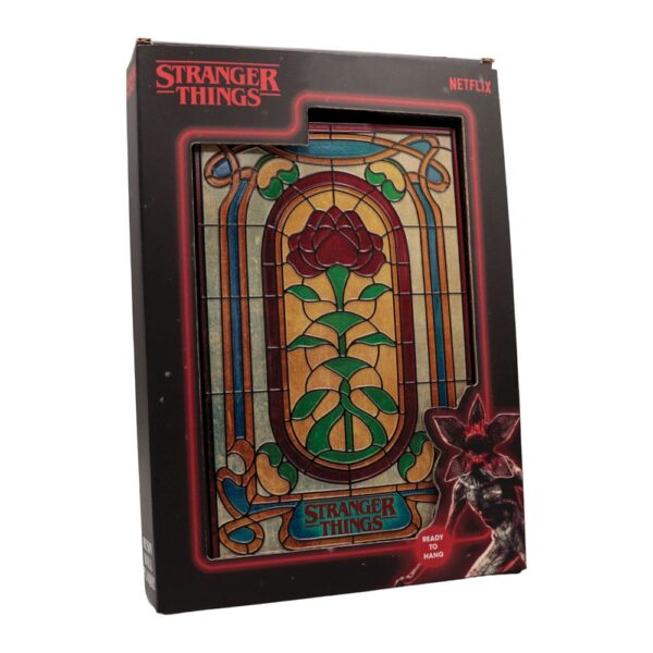 Stranger Things Resin Plaque Creel House Stained Glass Window Stranger Things Resin Plaque Creel House Stained Glass Window