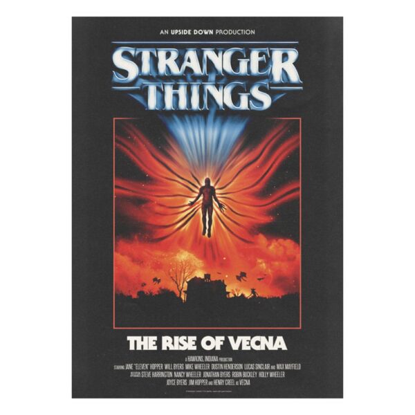 Stranger Things Art Print The Rise of Vecna Limited Edition 42 x 30 cm Stranger Things Art Print The Rise of Vecna Limited Edition 42 x 30 cm