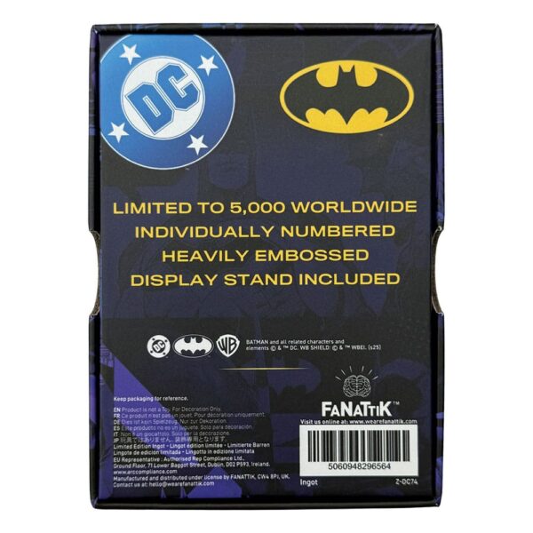 DC Comics Ingot Batman Armour Limited Edition DC Comics Ingot Batman Armour Limited Edition