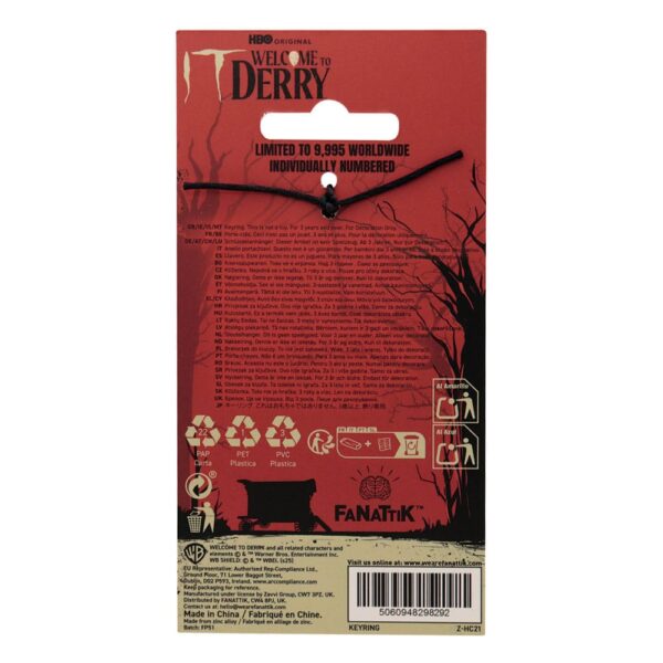 It Kulcstartó Welcome to Derry The Losers Limited Edition It Kulcstartó Welcome to Derry The Losers Limited Edition