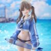 Blue Archiv F:Nex PVC Szobor 1/7 Moe (Swimsuit) 27 cm