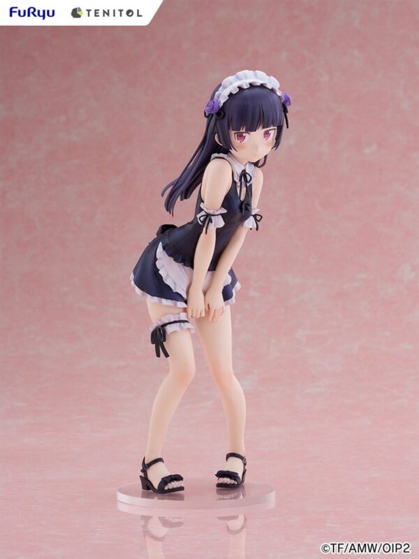 Ore no Imouto ga Konna ni Kawaii Wake ga Nai. Tenitol Tall PVC Szobor Kuroneko swimsuits maid Ver. 27 cm