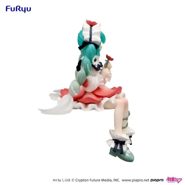 Hatsune Miku Noodle Stopper PVC Szobor Hatsune Miku Flower Fairy Anemone 14 cm