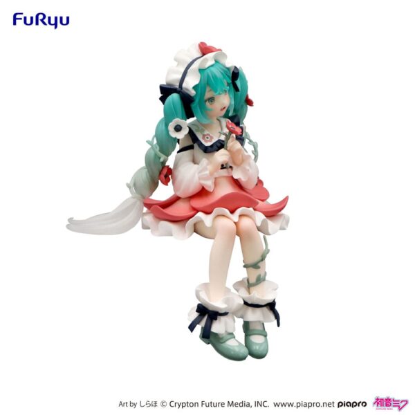 Hatsune Miku Noodle Stopper PVC Szobor Hatsune Miku Flower Fairy Anemone 14 cm