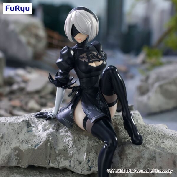 NieR:Automata Ver1.1a Noodle Stopper PVC Szobor YoRHa No.2 Type B 13 cm NieR:Automata Ver1.1a Noodle Stopper PVC Szobor YoRHa No.2 Type B 13 cm