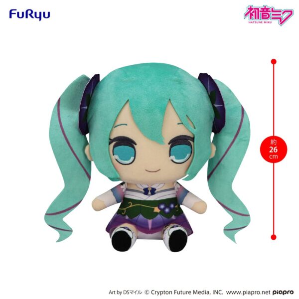 Hatsune Miku Kyurumaru Big Plüss Figura Morning Glory 26 cm